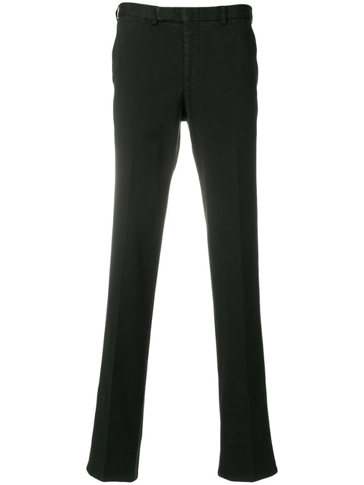 Fashion Clinic Timeless Slim-fit Trousers - Black