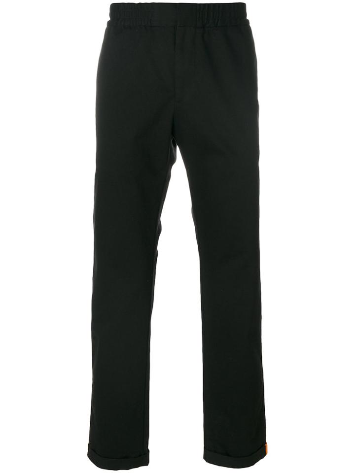 Msgm Straight Trousers - Black