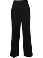 The Row Resme Trousers, Women's, Size: 6, Black, Cotton/spandex/elastane