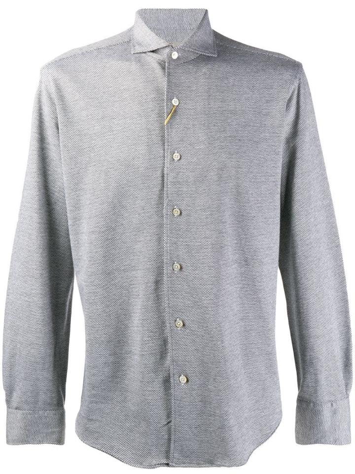 Canali Long Sleeve Shirt - Grey