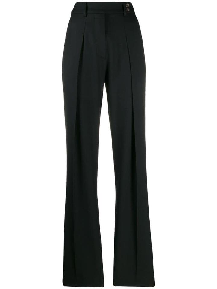 Cédric Charlier Flared Trousers - Black