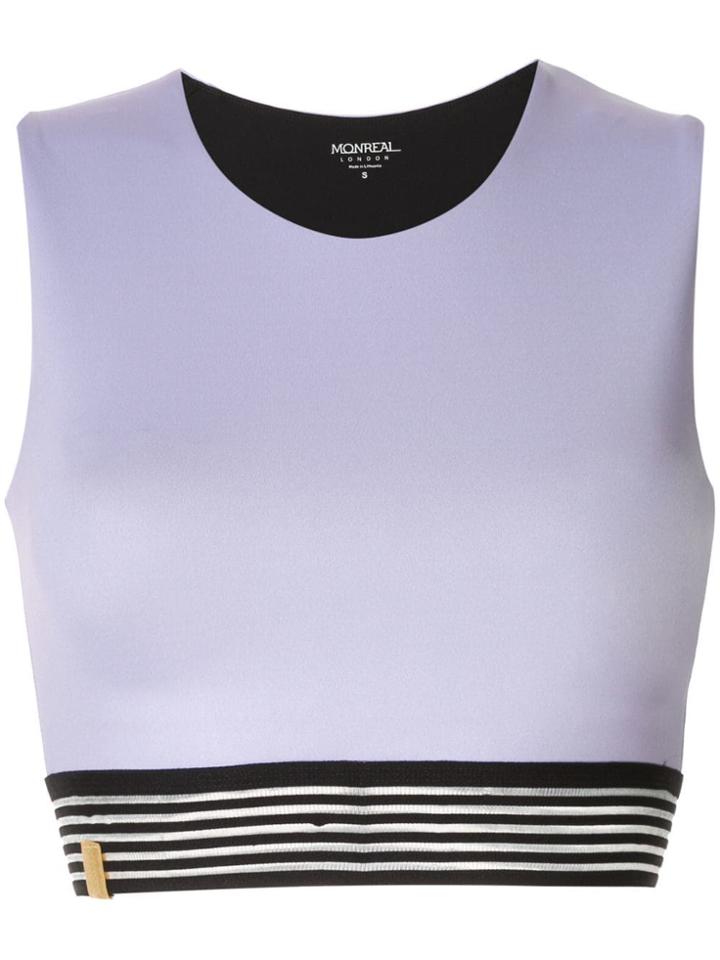 Monreal London Silhouette Top - Purple