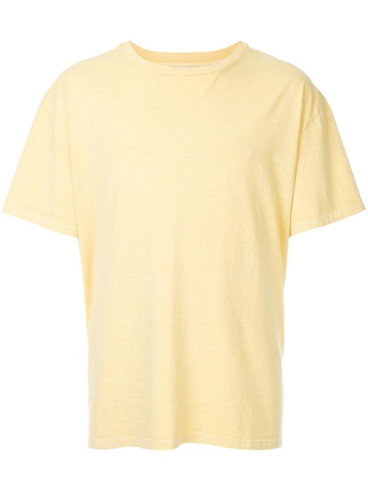 John Elliott Classic Short-sleeve T-shirt - Yellow & Orange