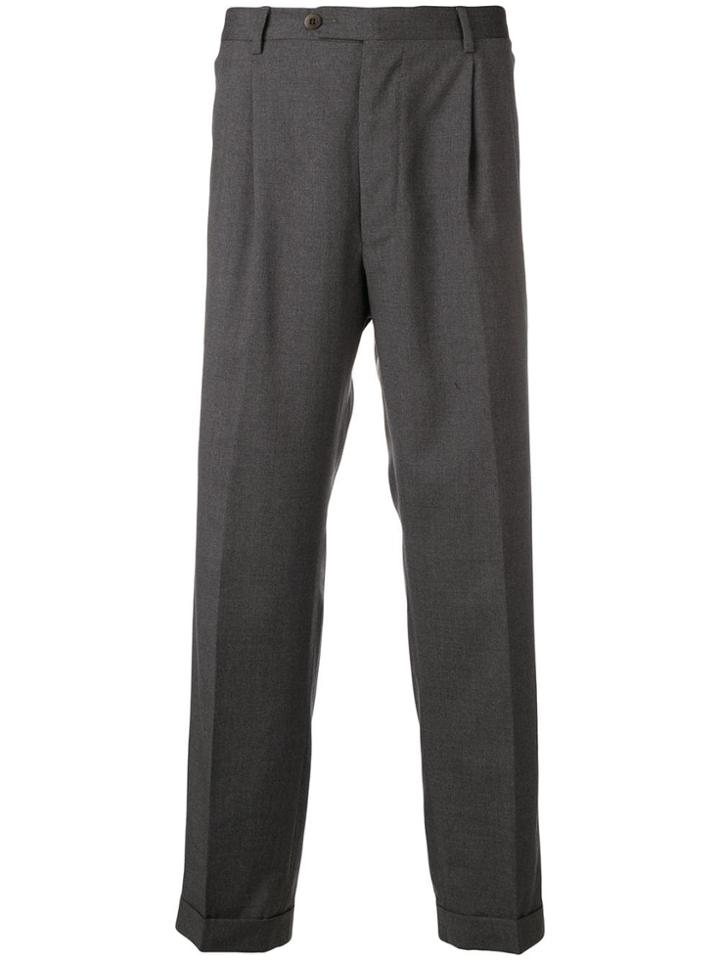 Burberry Vintage 2000's Tailored Trousers - Grey
