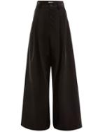 Jw Anderson High-waisted Wide-leg Trousers - Neutrals