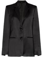 Helmut Lang Tuxedo Single-breasted Jacket - Black