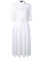 Piazza Sempione Shirt Dress - White