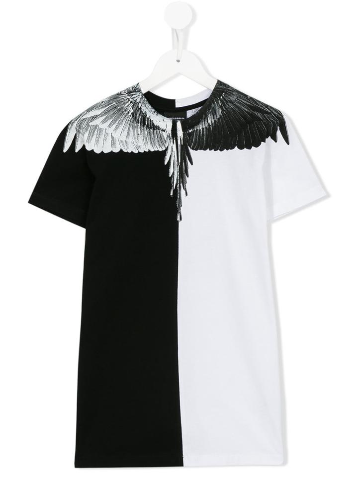 Marcelo Burlon County Of Milan Kids Lagunas Bravas T-shirt, Boy's, Size: 8 Yrs, White