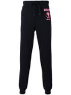 Moschino - Flamingo Print Track Pants - Men - Cotton - Xl, Blue, Cotton