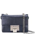 Mini 'rebel' Shoulder Bag - Women - Goat Skin - One Size, Blue, Goat Skin, Jimmy Choo
