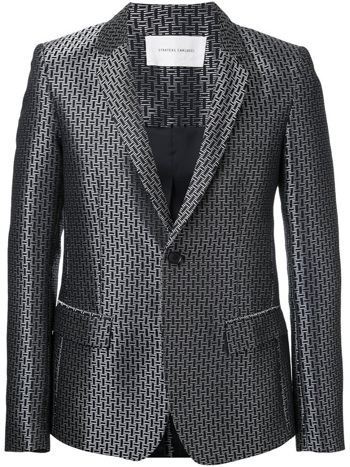 Strateas Carlucci Printed Blazer