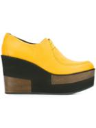 Paloma Barceló Wedge Lace-up Shoes