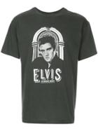 Fake Alpha Vintage 1990s Elvis Presley Jukebox Print T-shirt - Grey
