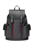 Gucci Soft Gg Supreme Backpack - Black