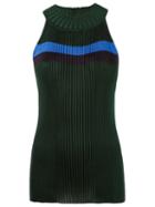 Gig Sleeveless Knit Blouse, Women's, Size: P, Green, Viscose