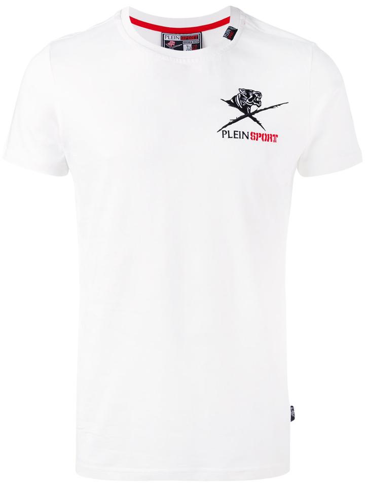 Plein Sport - Logo Print T-shirt - Men - Cotton - M, White