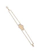 Kimberly Mcdonald Double Chain Medallion Bracelet - Metallic