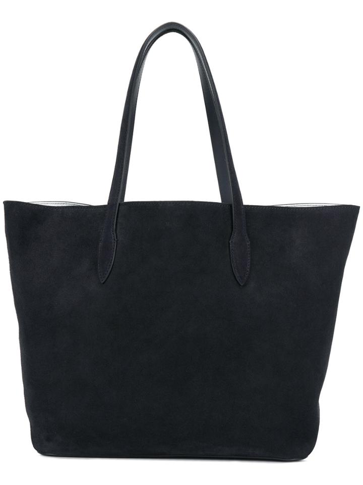 Max Mara Top Handles Tote - Blue