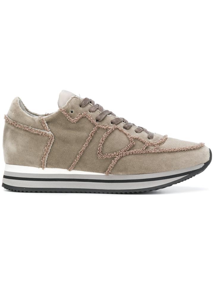 Philippe Model Thld Er02 Runner Sneakers - Brown