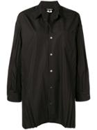 Junya Watanabe Oversized Pleated Shirt - Black