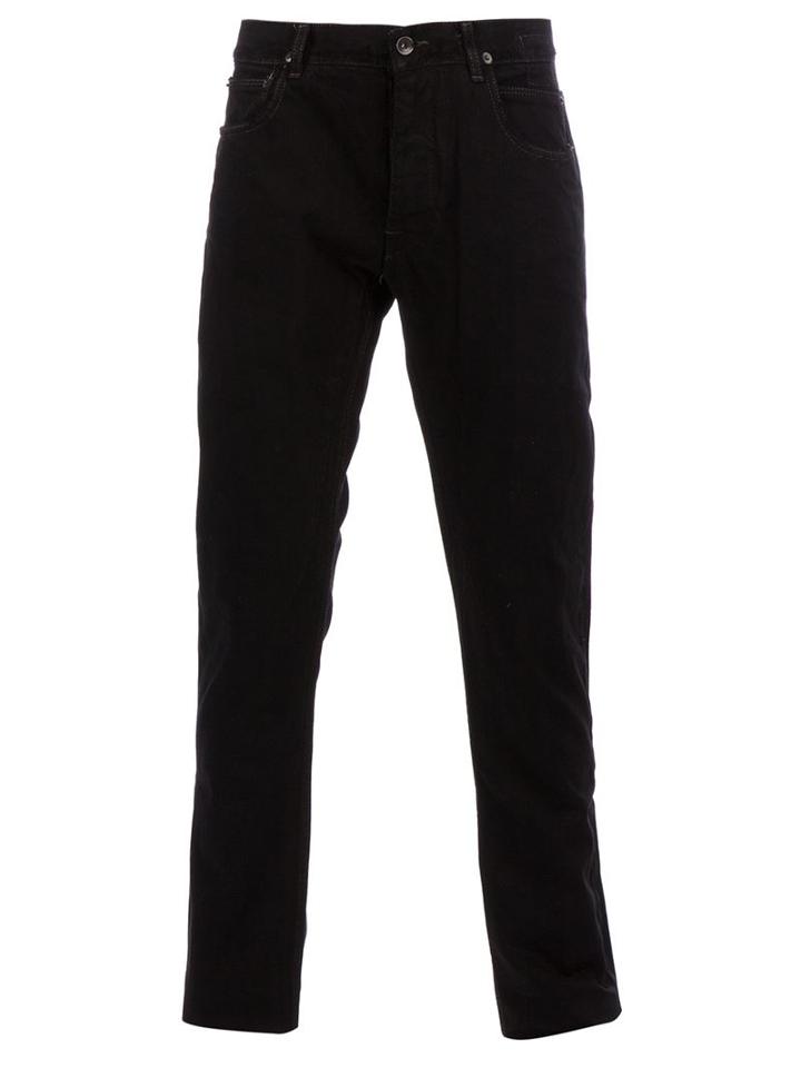Rick Owens Drkshdw Skinny Jeans, Men's, Size: 33, Black, Cotton/polyester