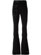 Ssheena - Flared Leggings - Women - Polyamide/viscose - 42, Women's, Black, Polyamide/viscose