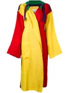 Jc De Castelbajac Vintage Oversized Light Coat - Multicolour