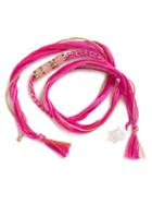 Aurelie Bidermann 'takayama Quartz' Bracelet, Women's, Pink/purple