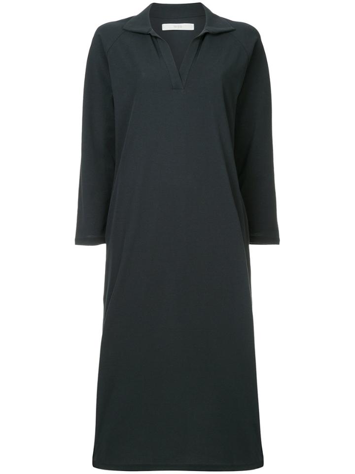 Seya. Polo Jersey Dress - Blue