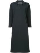 Seya. Polo Jersey Dress - Blue
