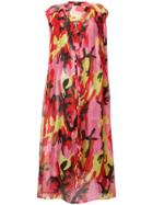 Barbara Bologna Camouflage Print Shirt Dress - Multicolour