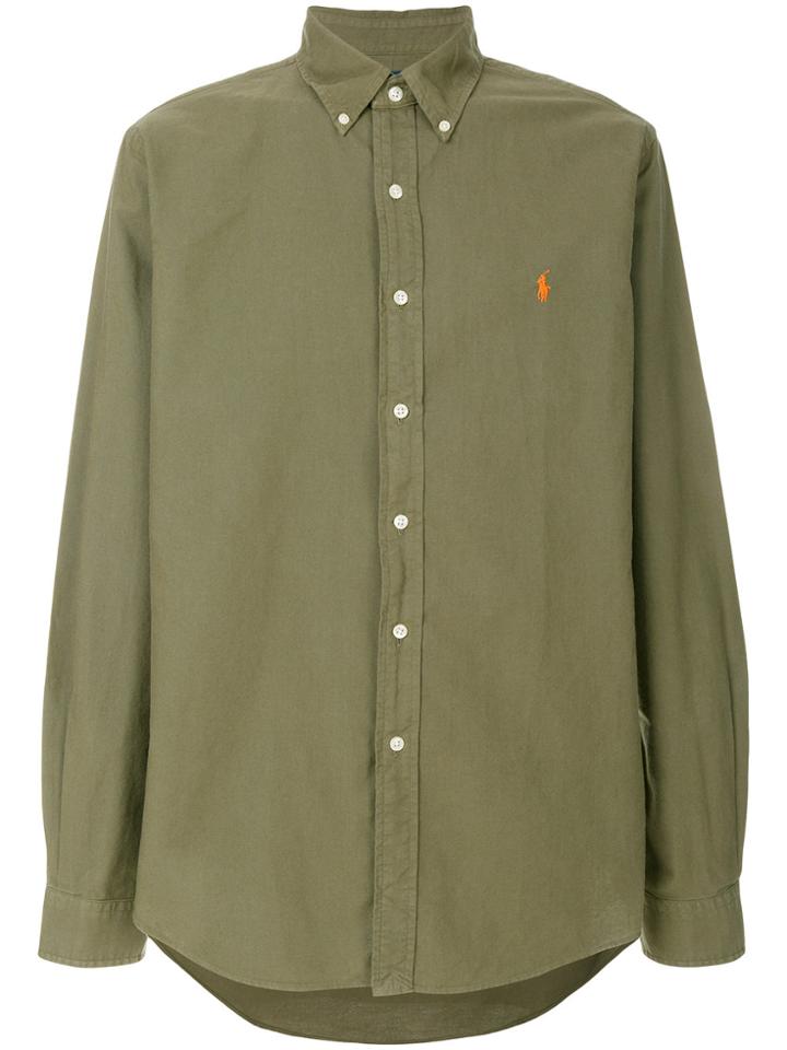 Polo Ralph Lauren Button-down Logo Shirt - Green