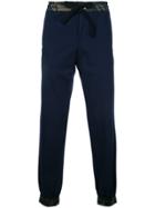 Iceberg Camouflage Detail Sweatpants - Blue