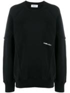 Ambush Wide Piping Sweatshirt - Black
