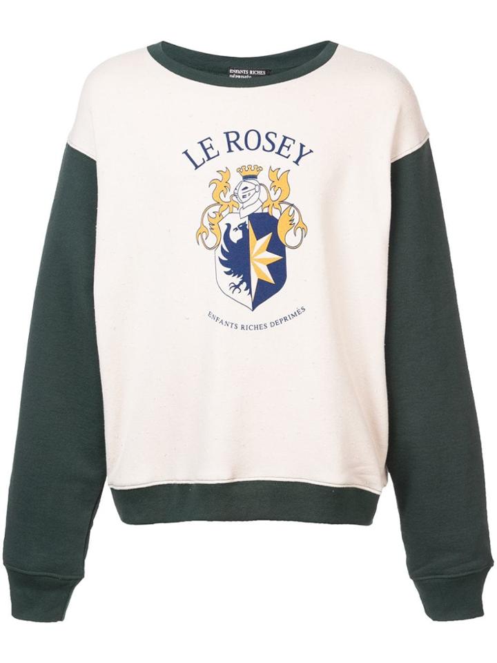 Enfants Riches Déprimés Le Rosey Sweatshirt - Nude & Neutrals
