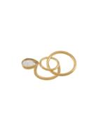 Goossens Ondine Circle Ring - Gold