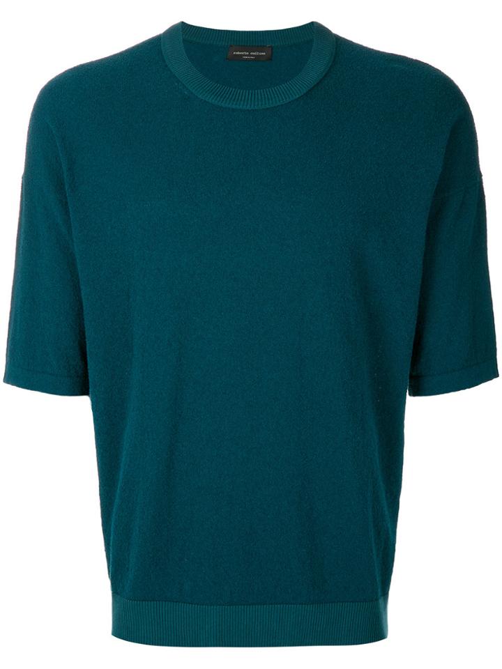 Roberto Collina Round Neck T-shirt - Blue