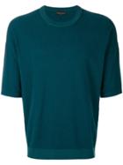 Roberto Collina Round Neck T-shirt - Blue