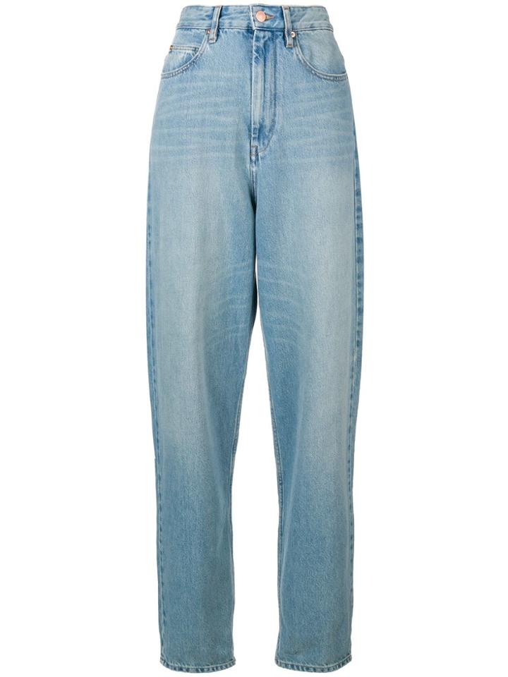 Isabel Marant Étoile Corsy Oversize Jeans - Blue