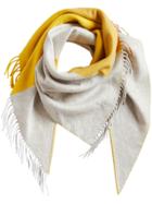 Burberry Contrasting Stripe Bandana - Yellow & Orange