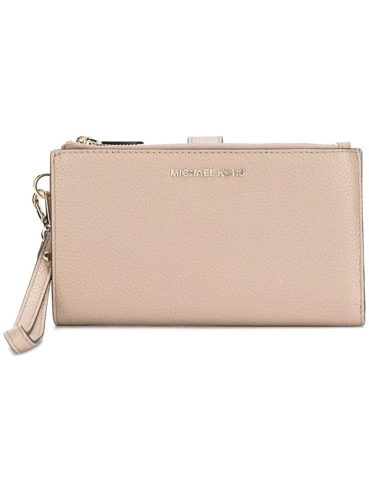 Michael Michael Kors Logo Wallet - Neutrals