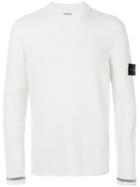 Stone Island - Long-sleeve Pullover - Men - Polyamide/wool - M, White, Polyamide/wool