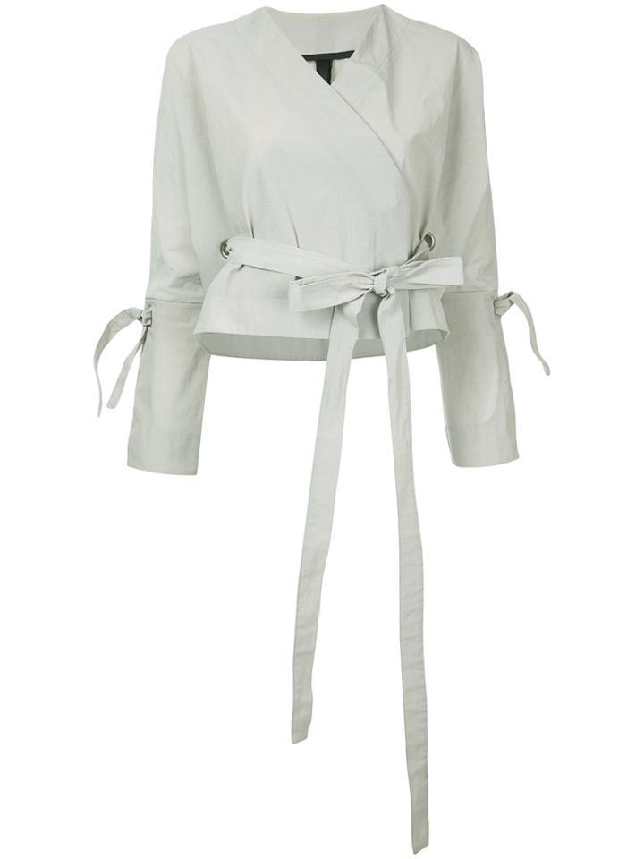 Taylor Astute Cropped Jacket - Grey