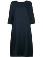 Daniela Gregis - Oversized T-shirt Dress - Women - Linen/flax - 1, Women's, Blue, Linen/flax