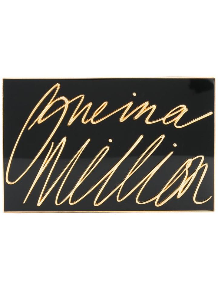 Lulu Guinness 'olivia' Clutch, Women's, Black