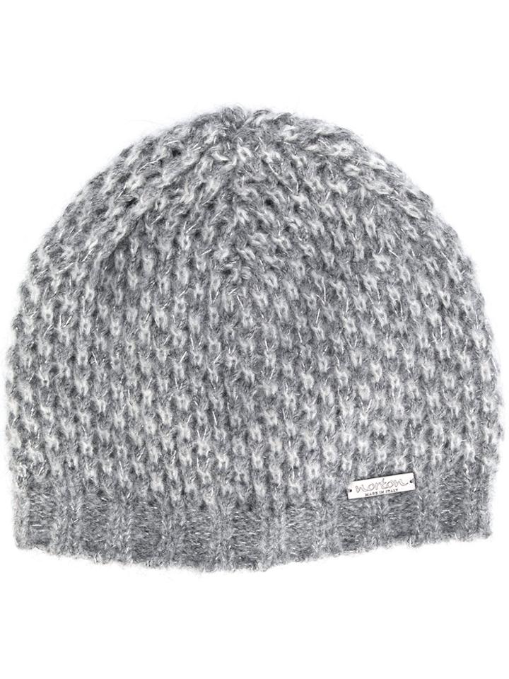 Norton Knitted Beanie - Grey
