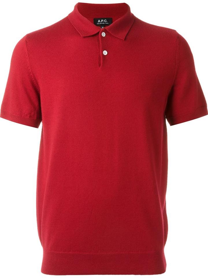 A.p.c. Tennis Polo Shirt