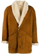 A.n.g.e.l.o. Vintage Cult 1980's Shearling Overcoat - Brown