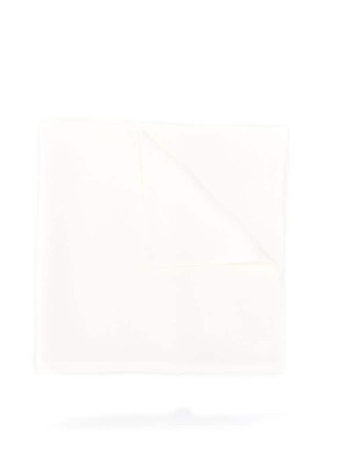 Tom Ford Square Scarf - White
