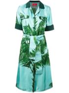 F.r.s For Restless Sleepers - Meti Safari Dress - Women - Silk - M, Green, Silk